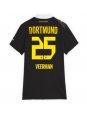 Ženske Nogometnih dresov Borussia Dortmund Joey Veerman #25 Gostujoči 2026-27 Kratki rokavi Ženske Nogometnih dresov Borussia Dortmund Joey Veerman #25 Gostujoči 2026-27 Kratki rokavi